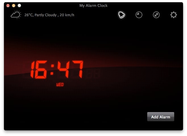 macbook pro itunes alarm clock